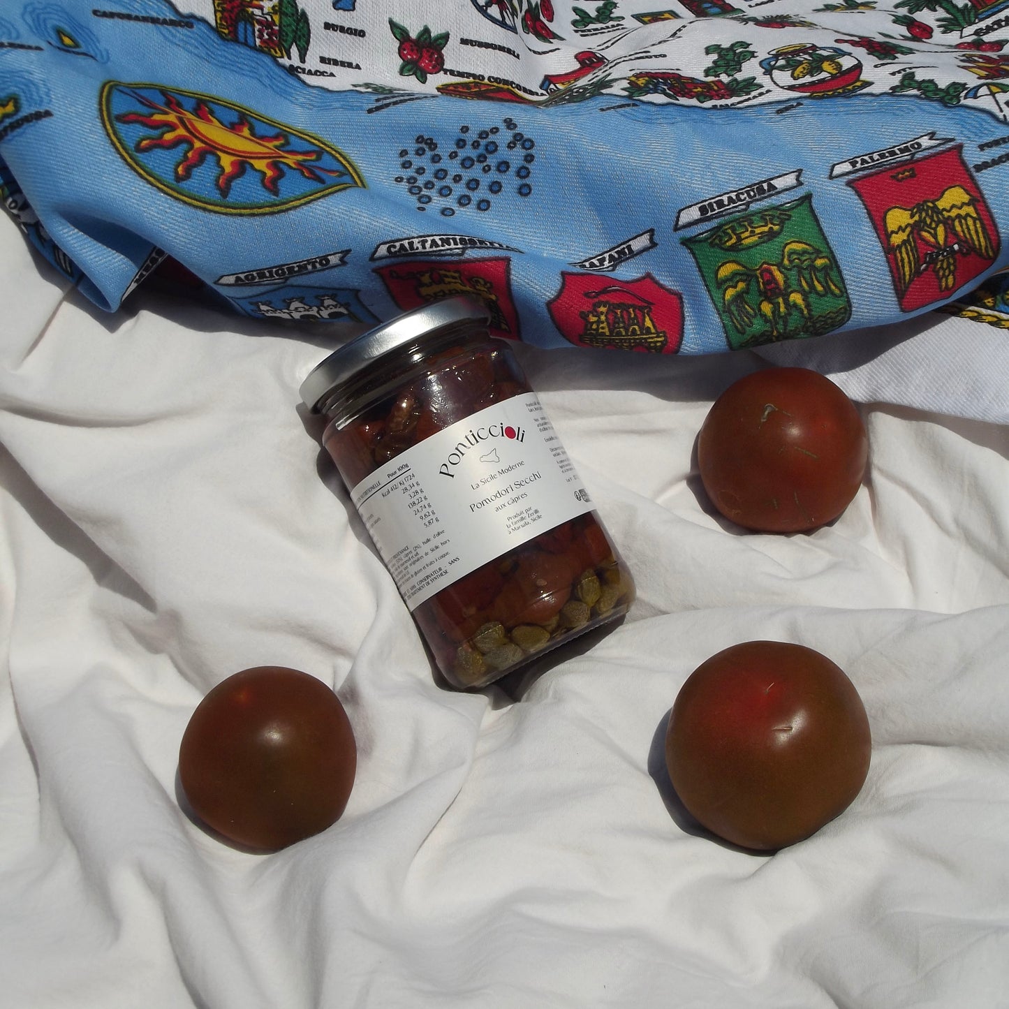 Tomates séchées aux câpres – Pomodori secchi ai capperi