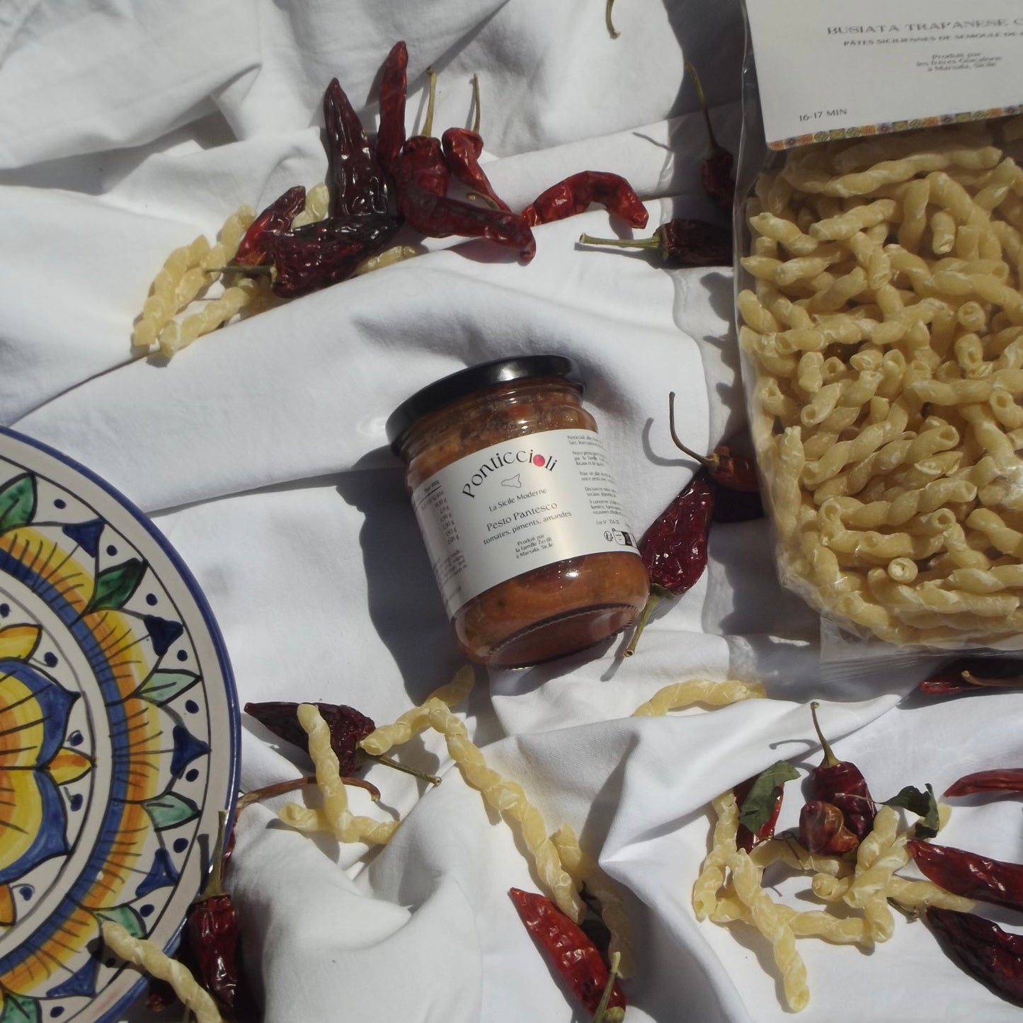 Pesto sicilien aux tomates, amandes & herbes - Pesto pantesco