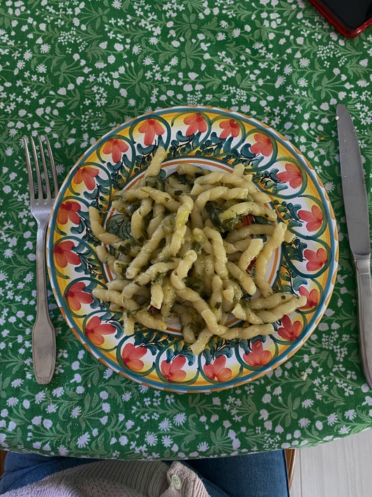Pasta alle zucchine - Pâtes aux courgettes