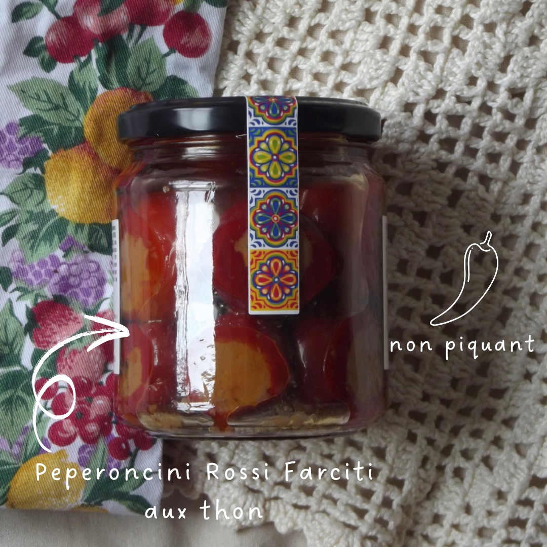 Peperoncini Rossi farcis au thon