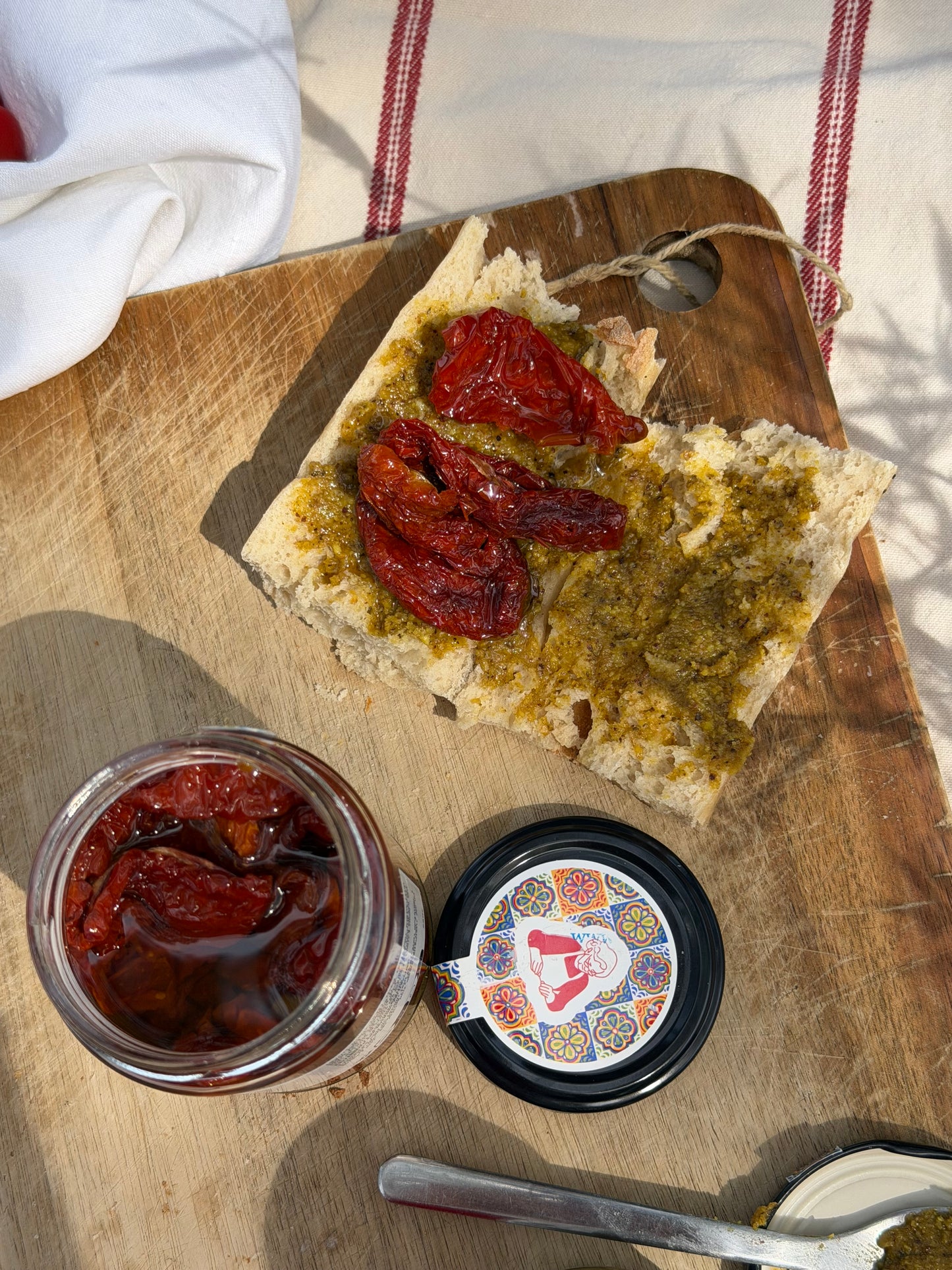 Tomates séchées aux câpres – Pomodori secchi ai capperi