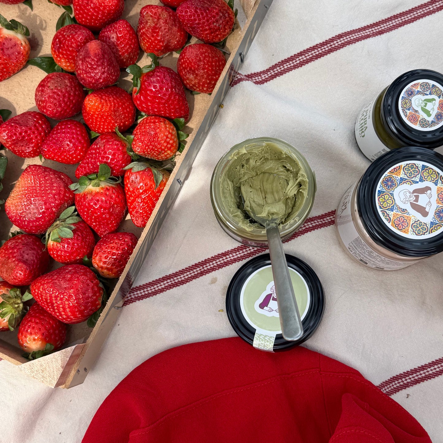 Duo Sucré : Crème de Pistache & Crème de Noisette de Sicile