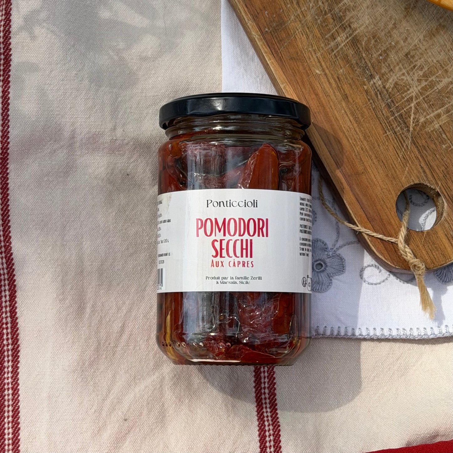 Tomates séchées aux câpres – Pomodori secchi ai capperi