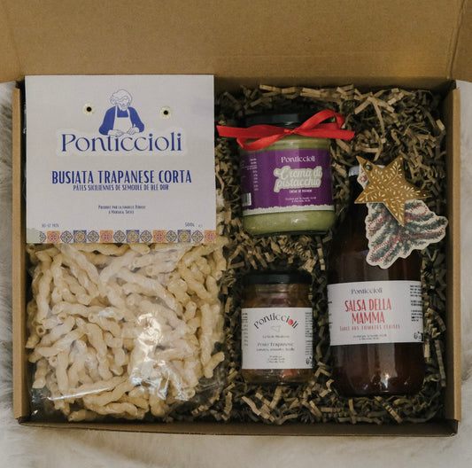 Coffret de Noël – Découverte Artisanale des Saveurs de Sicile