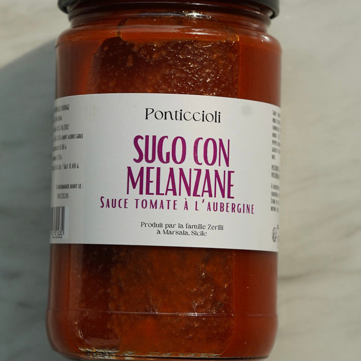 Sugo con Melanzane  - Sauce tomate à l'aubergine