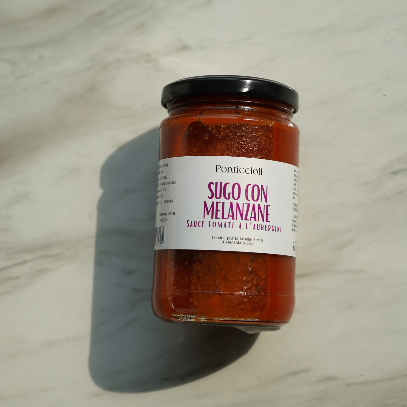 Sugo con Melanzane  - Sauce tomate à l'aubergine