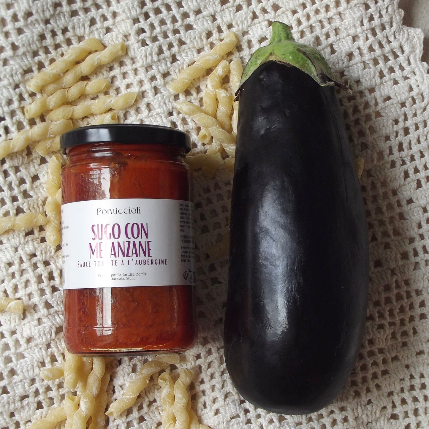 Sugo con Melanzane  - Sauce tomate à l'aubergine