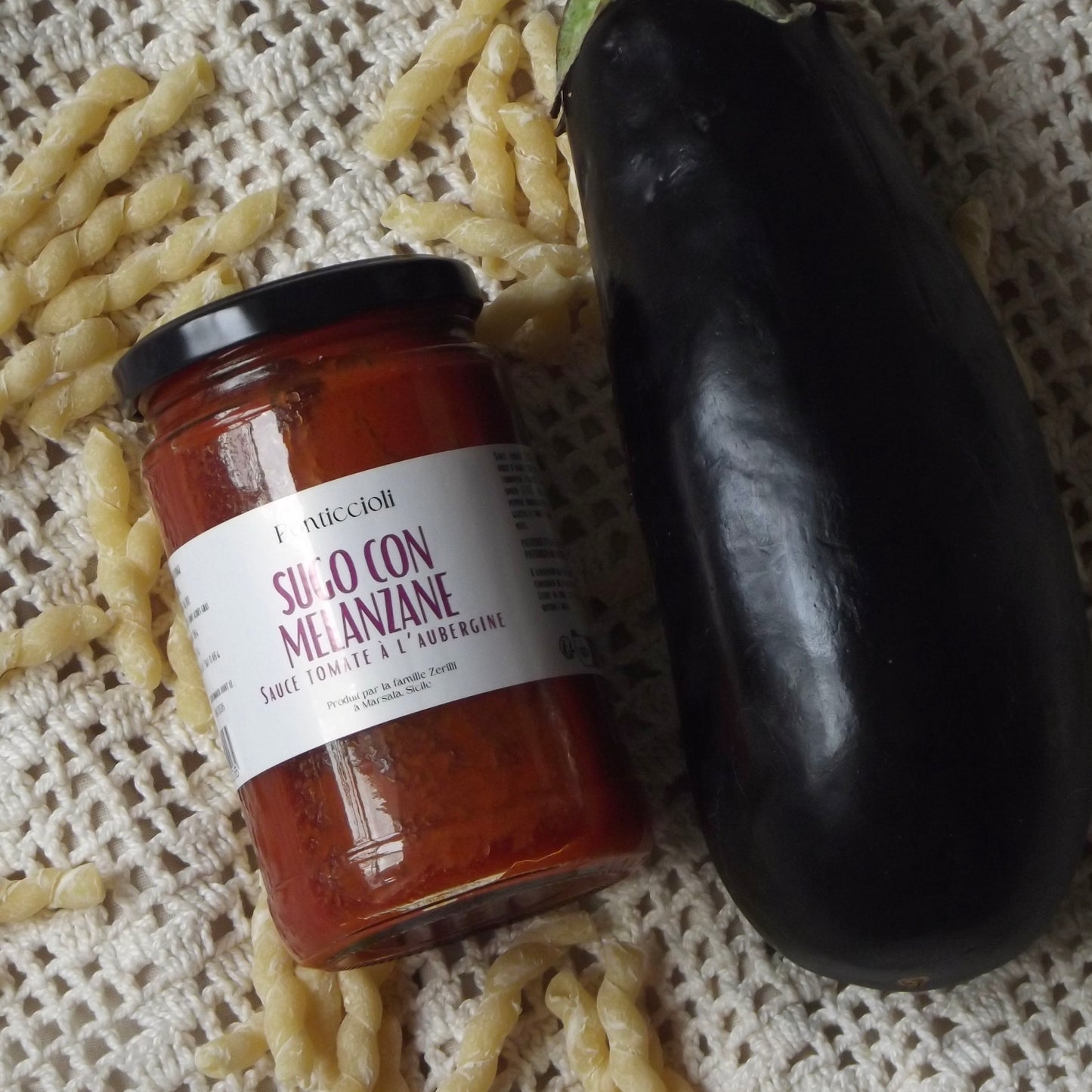 Sugo con Melanzane  - Sauce tomate à l'aubergine