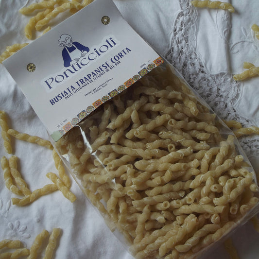 Pâte Busiate Trapanese Corta